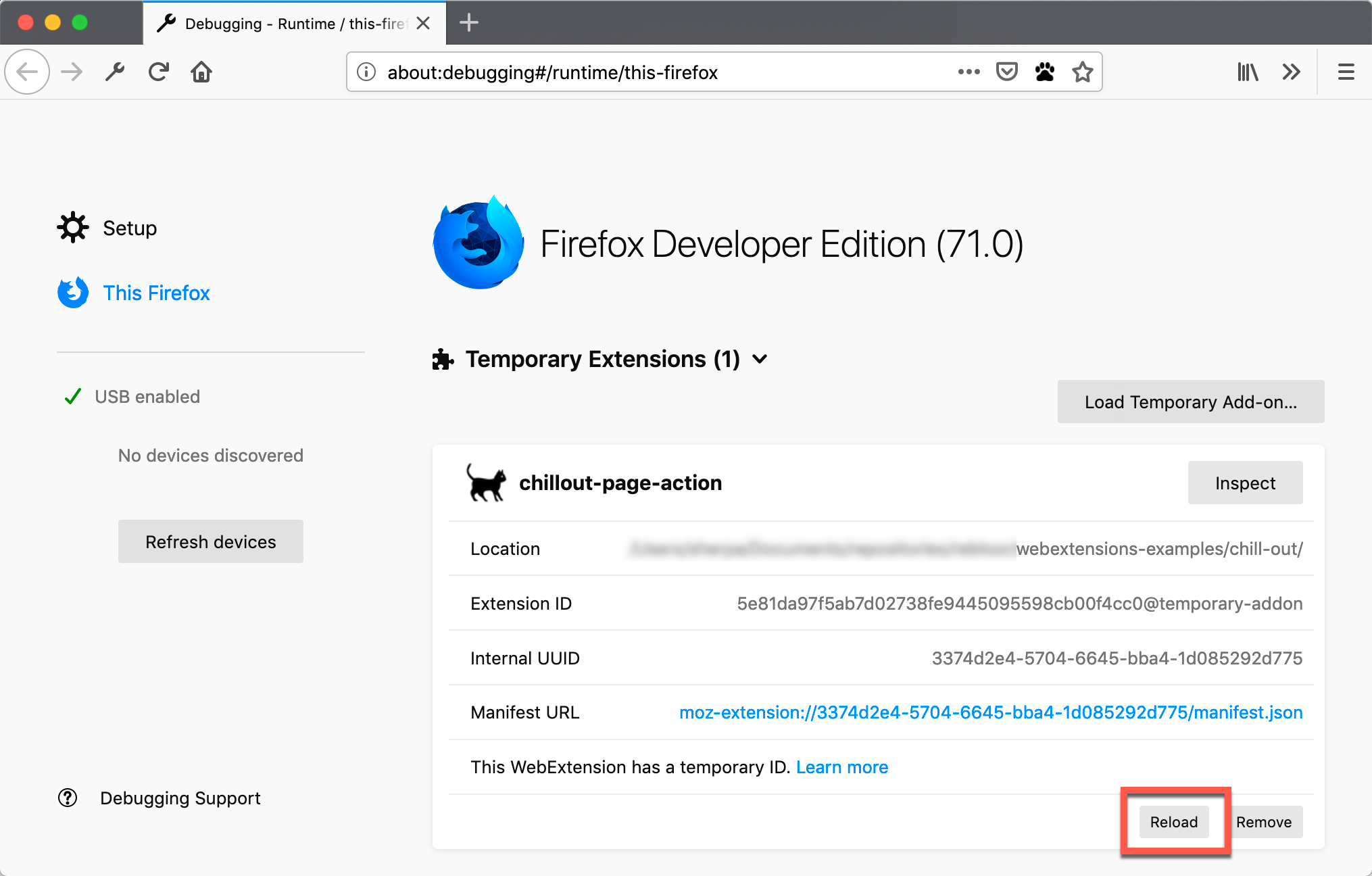 Develop  Firefox Extension Workshop