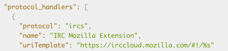 A screenshot of a configuration page for setting proxy access to the Internet Protocol-handlers--screenshot